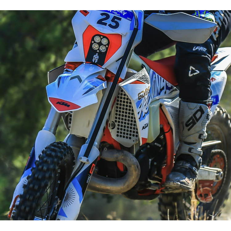 Mitigator CNC Radiator Guard Fits Ktm 2017-2025 Husqvarna 2016-2025 Gasgas 2021-2024