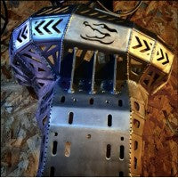 Mitigator Skid Plate (Bash Plate) With Pipe Guard Fits KTM (XC-SX-XC-EXC-XC-W) 2019-2023 Husqvarna (TX/TX ) 2019-2023 Gasgas (EC ) 2021-2023