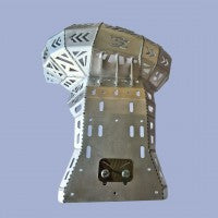 Mitigator Skid Plate (Bash Plate) With Pipe Guard Fits KTM (XC-SX-XC-EXC-XC-W) 2019-2023 Husqvarna (TX/TX ) 2019-2023 Gasgas (EC ) 2021-2023