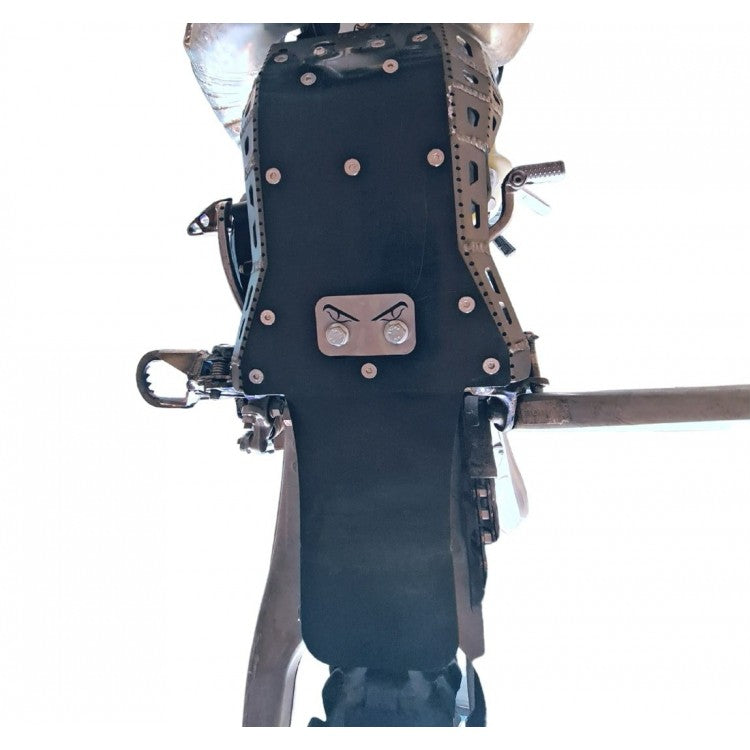 Mitigator Skid Plate (Bash Plate) With Pipe Guard Fits KTM (XC-SX-XC-EXC-XC-W) 2019-2023 Husqvarna (TX/TX ) 2019-2023 Gasgas (EC ) 2021-2023