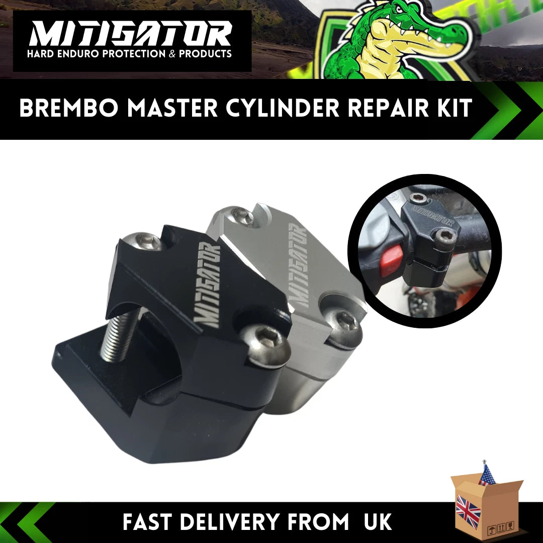Mitigator Brembo Master Cylinder Repair Kit Fits Ktm 2006 - 2024 Husqvarna 2014-2016 Beta 2013-2024 Sherco 2012-2023 Husaberg 2011-2014 Gasgas 2021-2023
