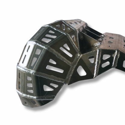 Mitigator Skid Plate (Bash Plate) With Pipe Guard Fits Sherco (SE-R/ SE) 2018-2022