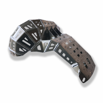 Mitigator Skid Plate (Bash Plate) With Pipe Guard Fits Ktm (EXC-XCW-SX) 2024-2025 Husqvarna (TE-TX-TC-TE) 2024-2025 Gasgas (EC-MC) 2024-2025 TBI MODELS