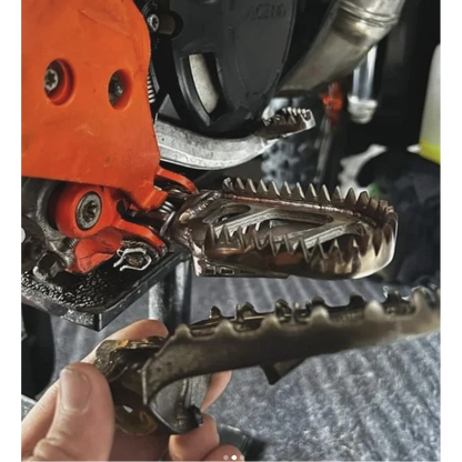 Mitigator Gator Foot Pegs Fits Sherco 2010-2025 Ktm 1998-2016 Husqvarna 2014-2016