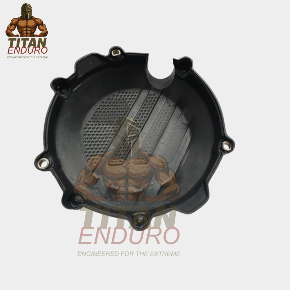 Titan Enduro Ignition & Clutch Cover Guard Set for Off‑Road Motorcycles 2017‑2023