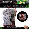 Mitigator Skid Plate (Bash Plate) With Pipe Guard Fits Beta RR 2015-2025